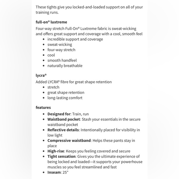 Lululemon tight stuff reflective tight grape black tender violet purple - Picture 15 of 15